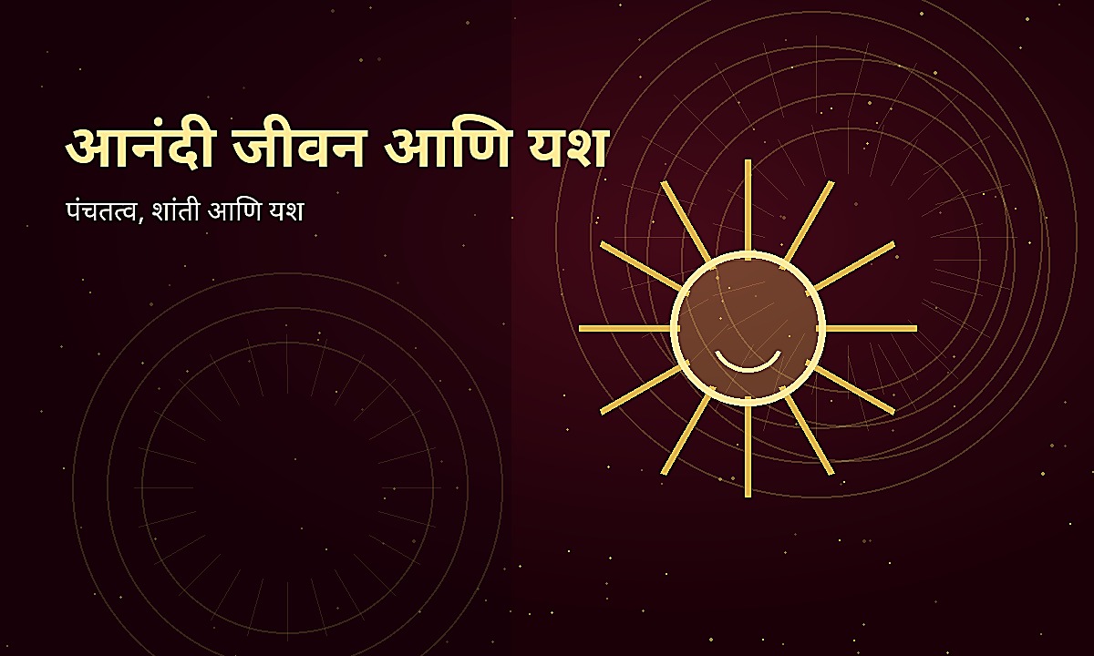 आनंदी जीवन आणि यश